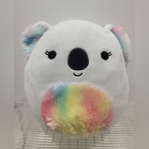 Squishmallow ‘MAURA’ RARE COLLECTABLE Koala Bear Tie Dye SQUISHMALLOW ☆NWT☆ 8" - Picture 2 of 8